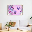 Flying Butterfly 5D DIY Full Round Diamond Painting Rhinestones Digital Mosaic