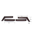 For Traxxas TRX4 Defender D110 RC Rain Guard Sun Shield Deflector Door & Window