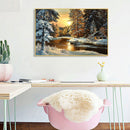 40x50cm Oil Paint By Numbers Landscape Frameless Picture DIY Decor (ZC3110)