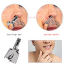Nose Trimmer for Men Stainless Steel Manual Nasal Razor Washable (Metal)