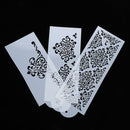 DIY Template Fondant Mold Cake Lace Border Cupcake Stencil Cake Decorating Tool