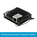 For Orange Pi Zero/Orange Pi Zero 2 Passive Cooling Enclosure with Thermal Paste