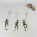 Lifelike Plastic Simulation Human Skeleton Decor Halloween P Haunted House B1C5