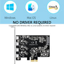 MAIWO KC019 PCIE to Type-C USB 3.1 Expansion Card Adapter Docking Station