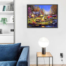 DIY Diamond Painting Kits Full Round Drill Suburban Cabin Home Decoration Gift