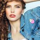 Cartoon Candy Color Brooch Badge Coffee Cup Pins Jacket Shirts Ornament Jewel