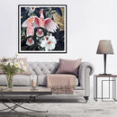 5D DIY Full Drill Diamond Painting Bird and Flower Embroidery Craft Kit Wall Art