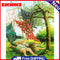 40x50cm Two Old Girlfriend Frameless Oil Paint By Numbers DIY Painting Craft Kit