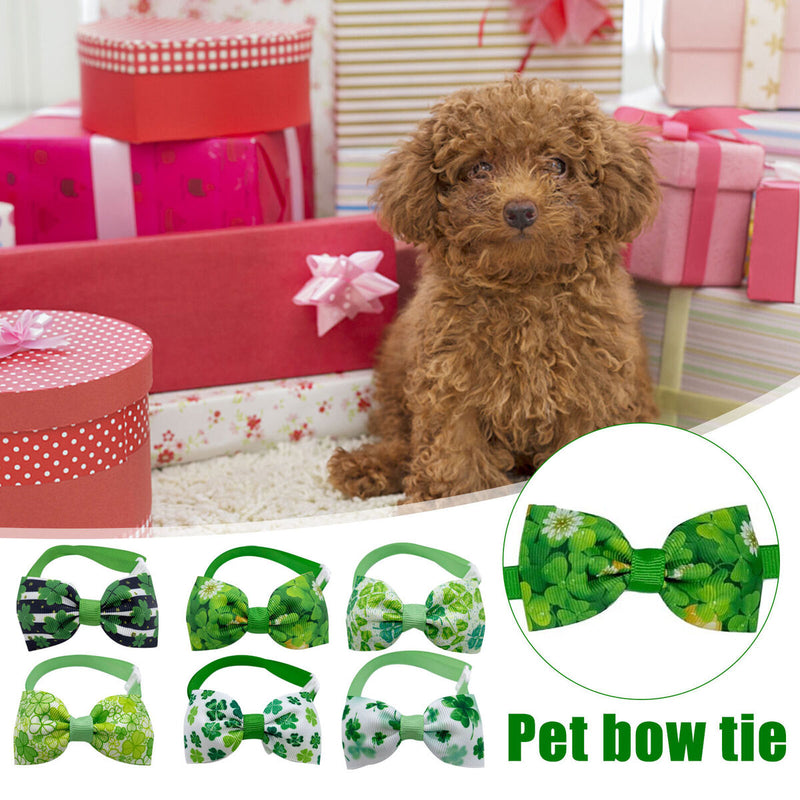 Pet Bow Tie - Soft Comfortable and Adjustable Adorable Irish Necklace Collars