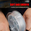 120m Monofilament Fishing Line Seawater Fresh Water River Main Fishing Lure L