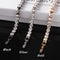 Diamonds Shiny Bling Clavicle Chain Crystal Cuban Chain Zircon Necklace Elegant