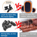 32PCS Car Vacuum Tire Repair Nail Rubber Screw Nails Screwdriver Fast Tool Set`