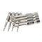 8Pcs 50mm Magnetic Head Bits S2 Chrome Plated Steel Torx Screwdriver Bit Se