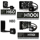 Metal CPU Cooler Mounting Bracket Kit for Corsair Hydro H60/H80i/H100i/H100i GT