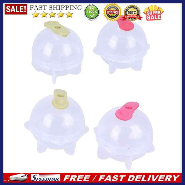 20pcs Round Ice Balls Maker Tray for Large Sphere Molds Cube Whiskey (S)