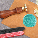 Wax Seal Stamp, Brass Head 30mm for Envelope Wedding, Gift Packing, Tree of