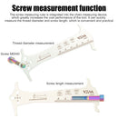 MTB Bike Chain Wear Indicator Ruler Bicycle Chains Gauge Measurement Checker