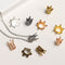 DIY Fitting Spacer Beads King Crown Beads Jewelry Making Supplies Pendants