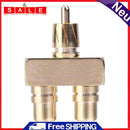 RCA AV Audio Video Splitter Adapter 1 Male to 2 Female Converter Connector