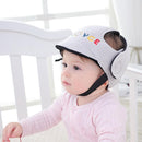 Anti-collision Safety Toddler Protection Hat Baby Protective Helmet (Grey) Newly