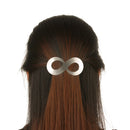 Women Girls Hairgrips Horsetail Clip Metal Hairgrips Geometry Hair Clip