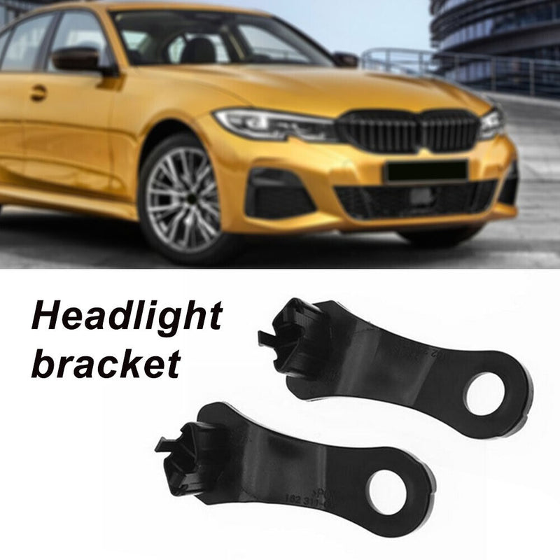 2pcs Car Front Headlight Repair Kit Plastic for 5 Series E60 E61 (No.1)