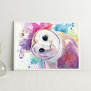 5D DIY Diamond Painting Owl Animal Full Round Drill Mosaic Picture Rhinestones