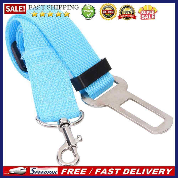 Car Dog Seat Belt Adjustable Safety Seatbelt Lead Leash for Pet Dog Harness