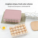 Refrigerator Egg Storage Box Fresh Keeping Egg Tray Holder Organizer for Kitchen