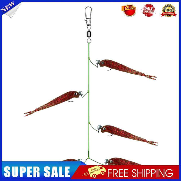 #A PVC Soft Fishing Lures Group Artificial Set Sea Bass Perch Pesca Tackles Tool