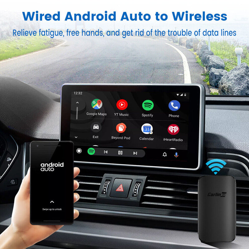Carlinkit Wireless Carplay Adapter Plug And Play Wireless Android Auto Activator