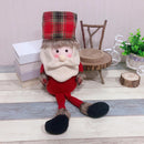 Christmas Drawstring Candy Bag Stocking Sock Gift Bag Party Decoration (Red