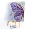 Oil Paint by Numbers Butterfly Canvas Artwork Living Room Picture Decoration Kit