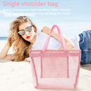 Transparent Handbags Women Large Shopping Bag for Ladies Totes Shoulder Bags