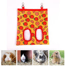 Hay Bag Hanging Pouch Feeder Holder Feeding Container for Rabbit Guinea Pig