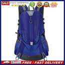 Unisex Waterproof Outdoor Sports Shoulder Bag Travel Backpack (Bright Blue)
