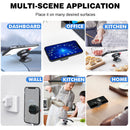 Car Cellphone Holder Office Kitchen Wall Dashboard Phone Stand for 3.5-6.8 Inch