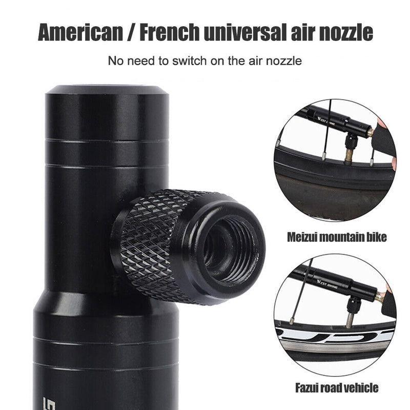 WEST BIKING CO2 Pump Mini Bicycle Mountain Road Bike Tire Repair Tools