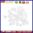 200pcs 4mm Silicone Ear Plugs Earring Ear Nuts Jewelry Findings