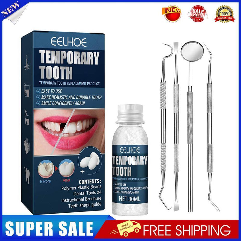 Temporary Tooth Filling Repair False Teeth Solid Glue Dental Repair Beads