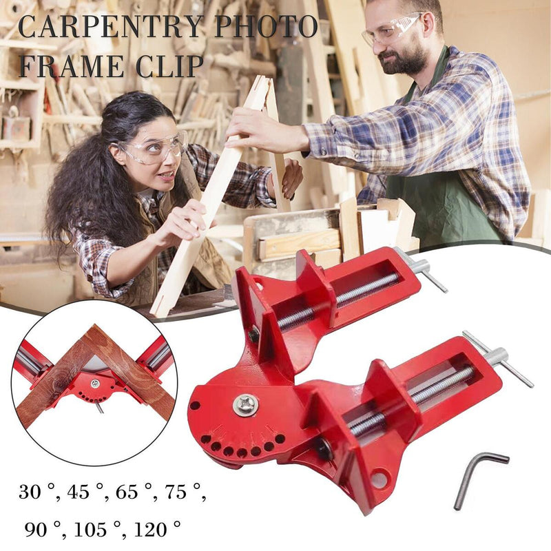1Pcs Right Angle Clip Picture Frame Corner Clamp Woodworking Hand Tool~