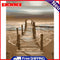 Painting By Numbers DIY Wooden Bridge Hand Painted Canvas Oil Art Picture Kit