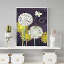 5D DIY Special Shaped Diamond Painting Dandelion Cross Stitch Mosaic Kits