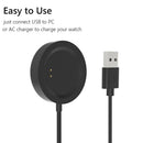 USB Cable Charging Dock for OnePlus Watch Magnetic Charger Holder (Black) Newly