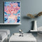 Oil Paint By Numbers Painting Girl Coloring Picture Digital Drawing