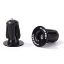 2x Burnt Blue Aluminum Bicycle Handlebar End Caps Plugs for Mountain Road B