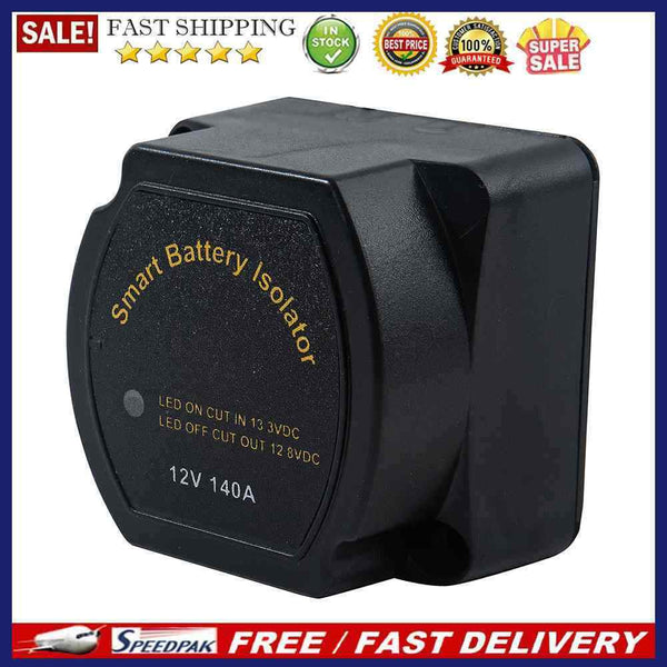 12V 140A Voltage Sensitive Split Charge Relay Boat Auto Smart Battery Isola