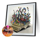 5D DIY Full Drill Diamond Painting Book Cross Stitch Embroidery (30x30cm)