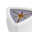 Towel Plug Holder Punch Free Bathroom Organizer Towels Storage Rack (White)