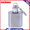 Demiawaking Portable Outdoor Bottle, 236ml, Small, Metal, with Key